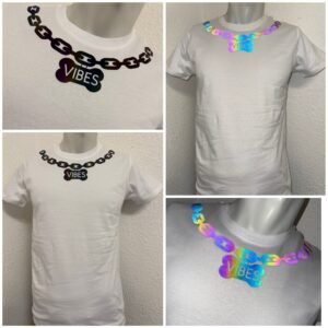 T shirt médaillon personnalisé