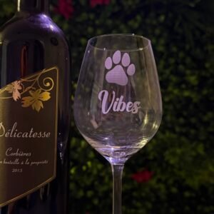 Verre à vin personnalisé