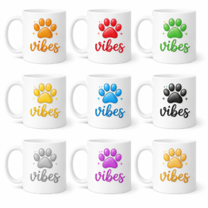 Mug pattoune et prénom