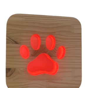 Lampe pattoune