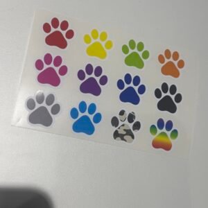 Planche de stickers pattounes