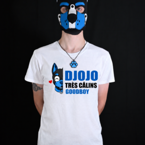 T-shirt blanc PUPMOJI - 15 expressions et couleur au choix