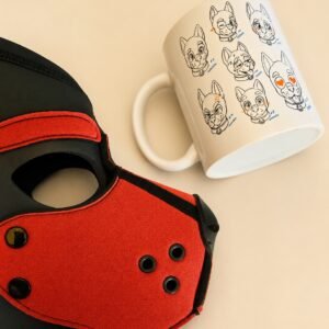 Mug Pupmoji Sketch - 15 expressions