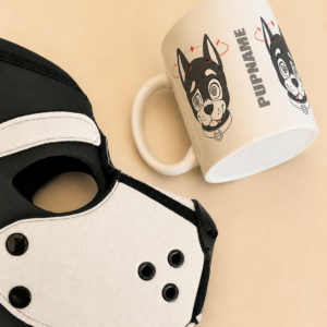 Mug Pupmoji Dizzy - couleur au choix