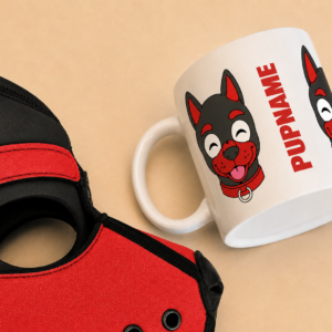 Mug Pupmoji Happy - couleur au choix