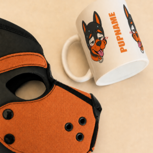 Mug Pupmoji Horny - couleur au choix