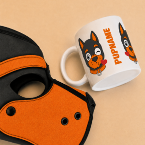 Mug Pupmoji Kissy - couleur au choix