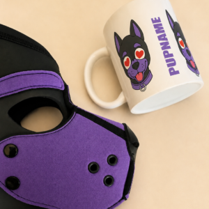 Mug Pupmoji Lover - couleur au choix