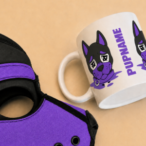Mug Pupmoji Melting - couleur au choix