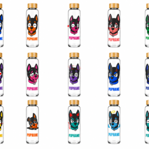 Gourde PUPMOJI - 15 expressions et couleur au choix