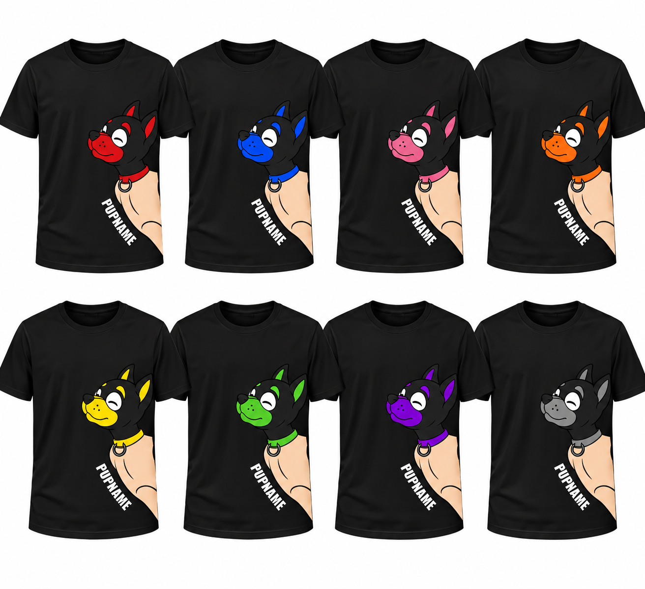 T-shirt noir SUB - couleur au choix